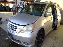 2008 HONDA ODYSSEY, SILVER, TOURING MODEL, 3.5L, AT, 2WD,  A26220